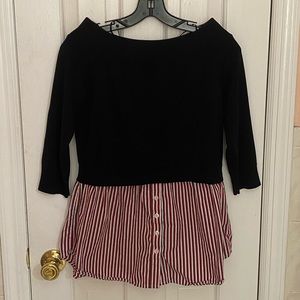 INC Feaux Layered Sweater